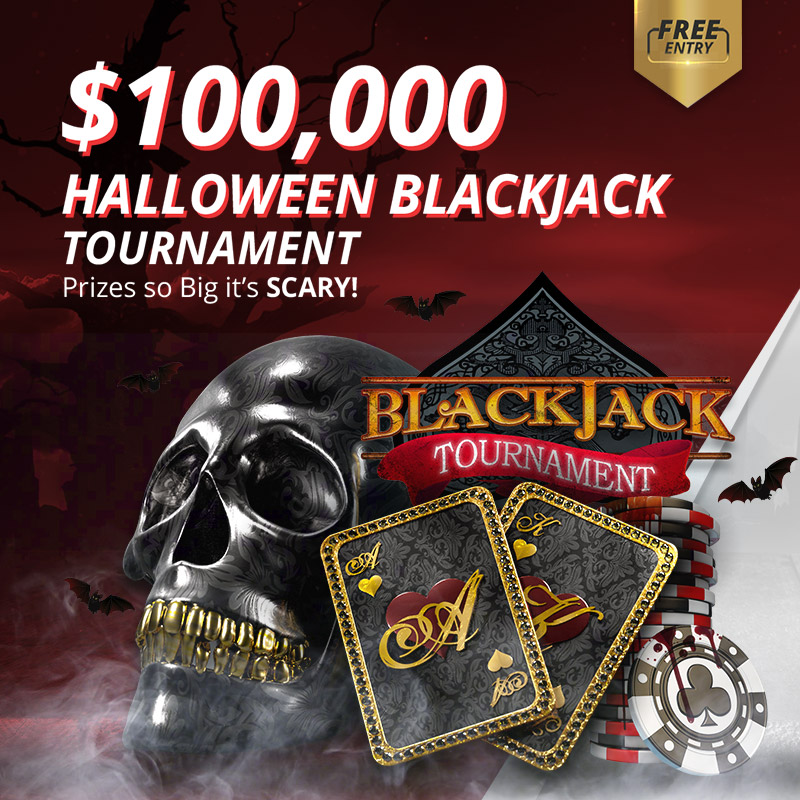 100K Halloween Blackjack Tournament